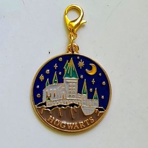 HOGWARTS HARRY POTTER PLANNER CHARM CLIPON GOLD